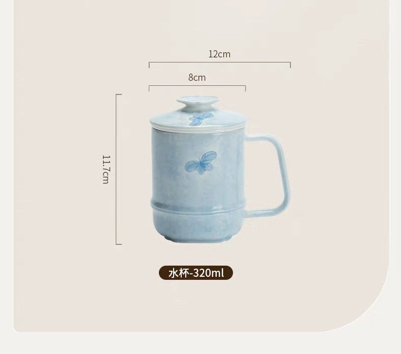 Dreamy Blur Butterfly Mug for Making tea in Office
