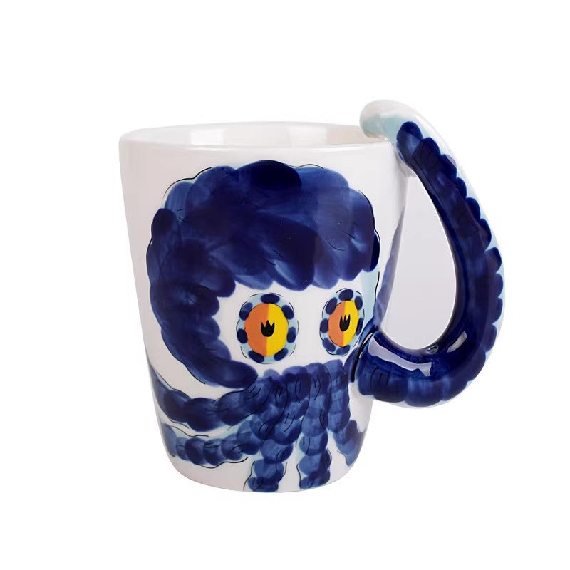 Pure Hand - painted 3D Animal Mug