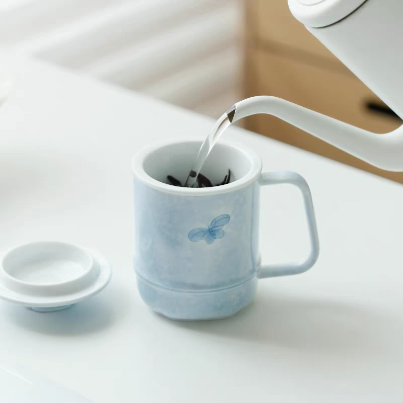 Dreamy Blur Butterfly Mug for Making tea in Office