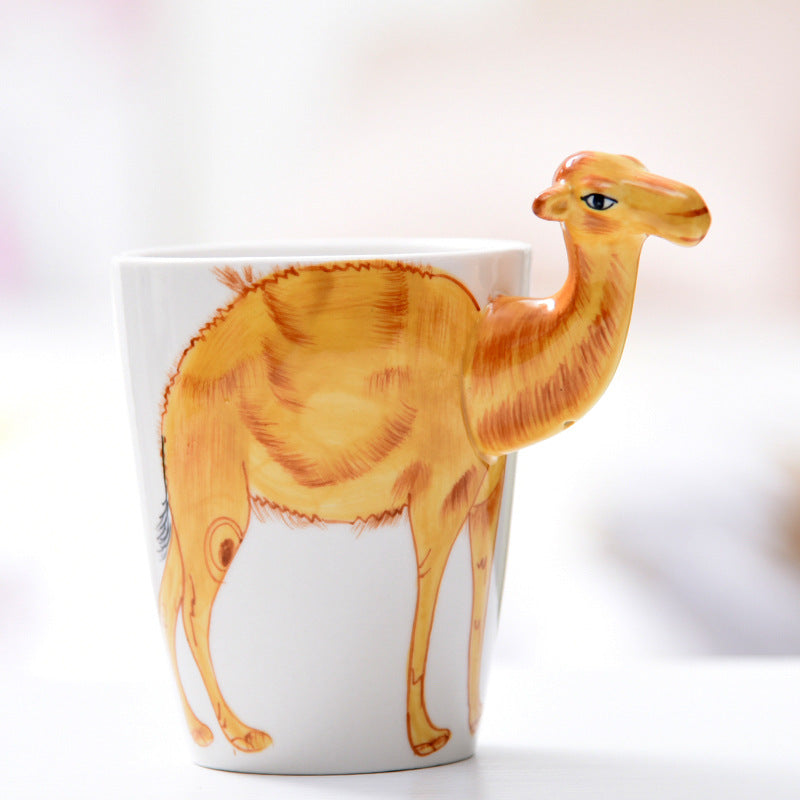 Pure Hand - painted 3D Animal Mug