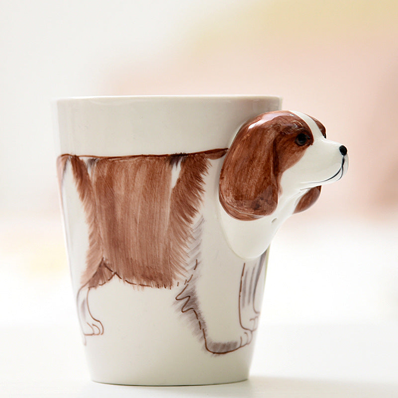 Pure Hand - painted 3D Animal Mug