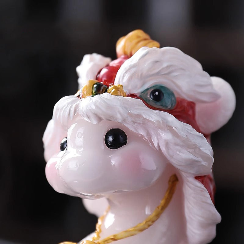 Auspicious Spiritual Snake Color-changing Tea Pet