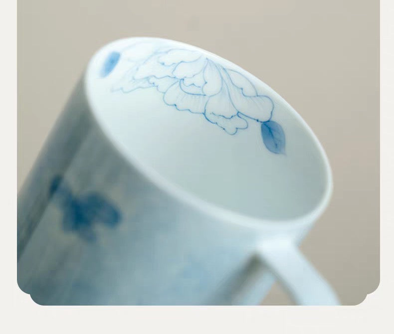 Dreamy Blur Butterfly Mug for Making tea in Office