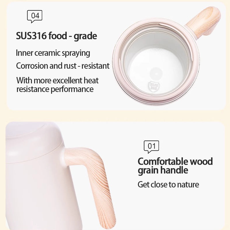 Mug with Tea Water Separation Function