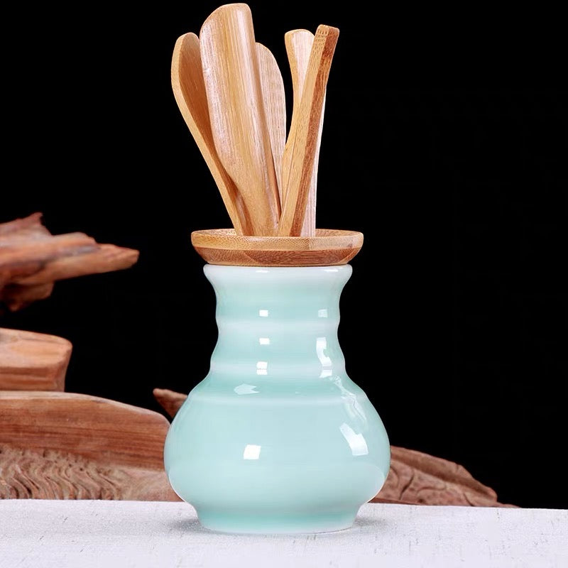 Longquan Celadon Tea Ceremony Six Gentlemen Set - UNESCO Heritage Chinese Teaware