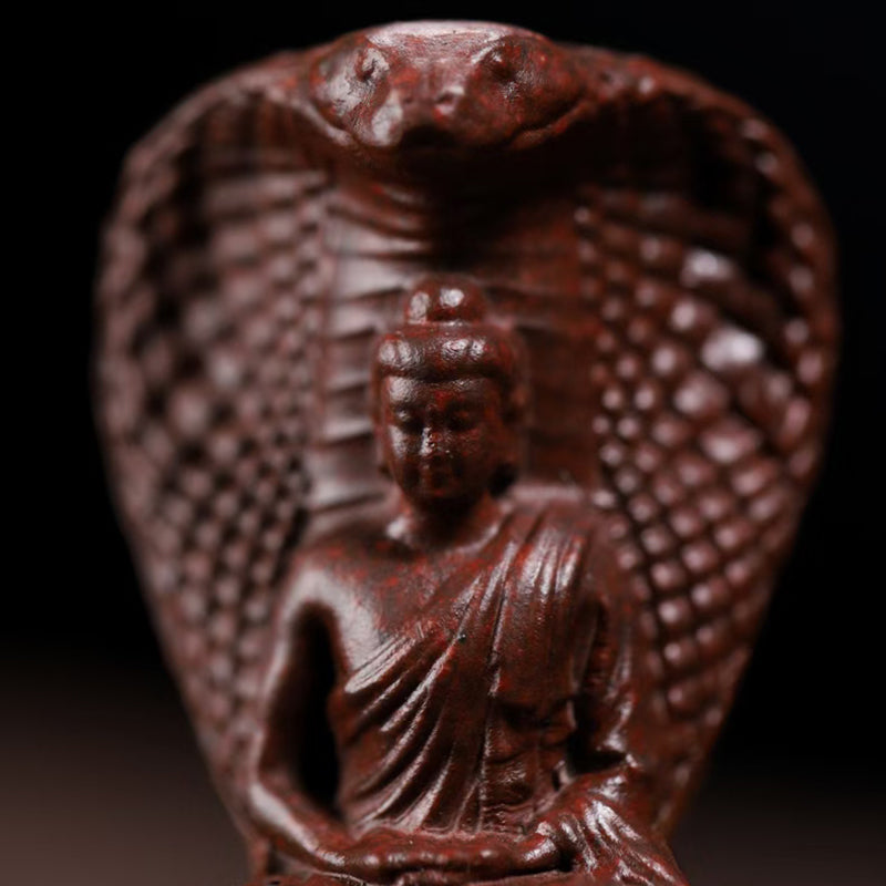 Zi Sha tea pet the protection of Sakyamuni, the true Buddha