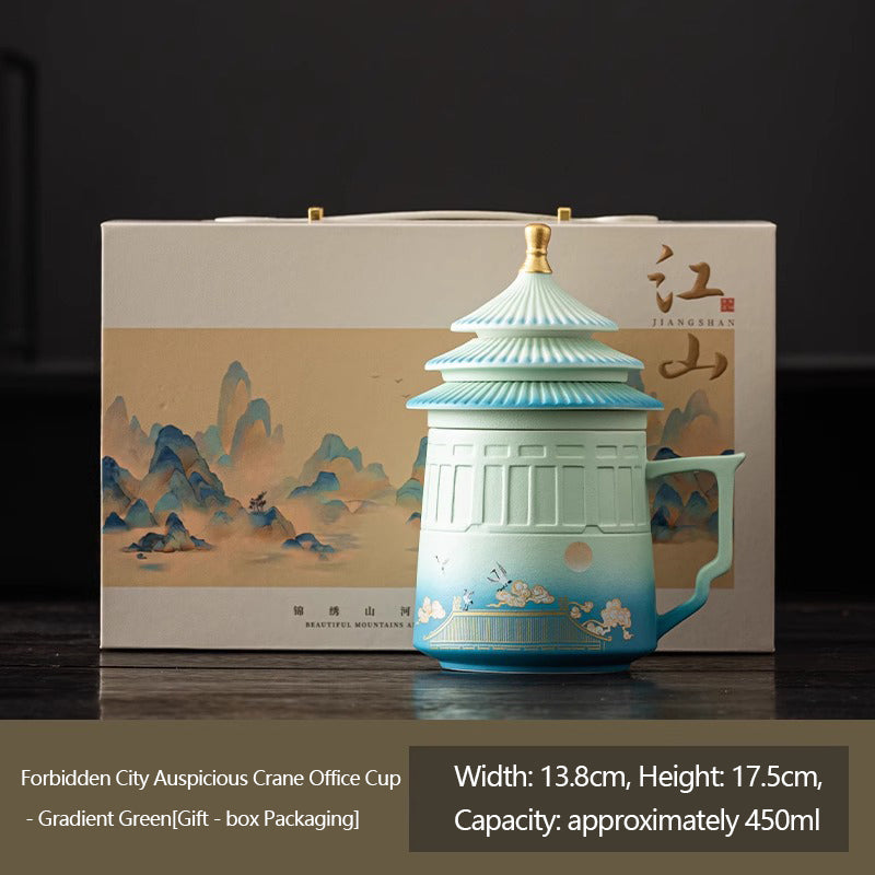 Cultural and Creative Ceramic Cups of the Forbidden City