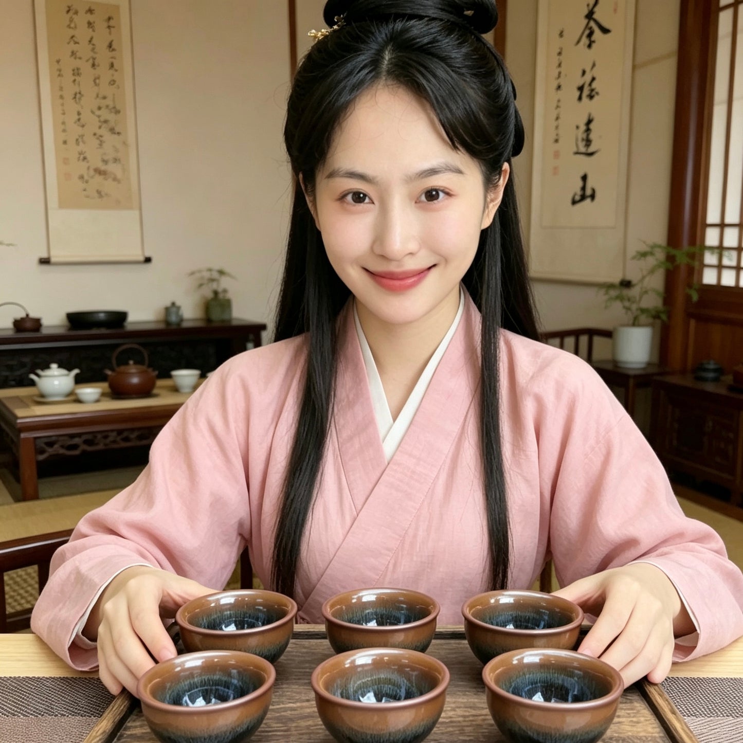 Jianzhan Tuhao (Hare fur) Kung Fu Teaset-Master Handmade Teaset for Professional Tea Drinkers