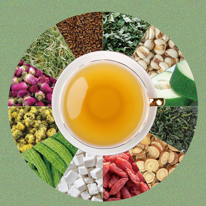 Chinese Herbal Tea—Lotus Leaf and Wax Gourd for losing weight