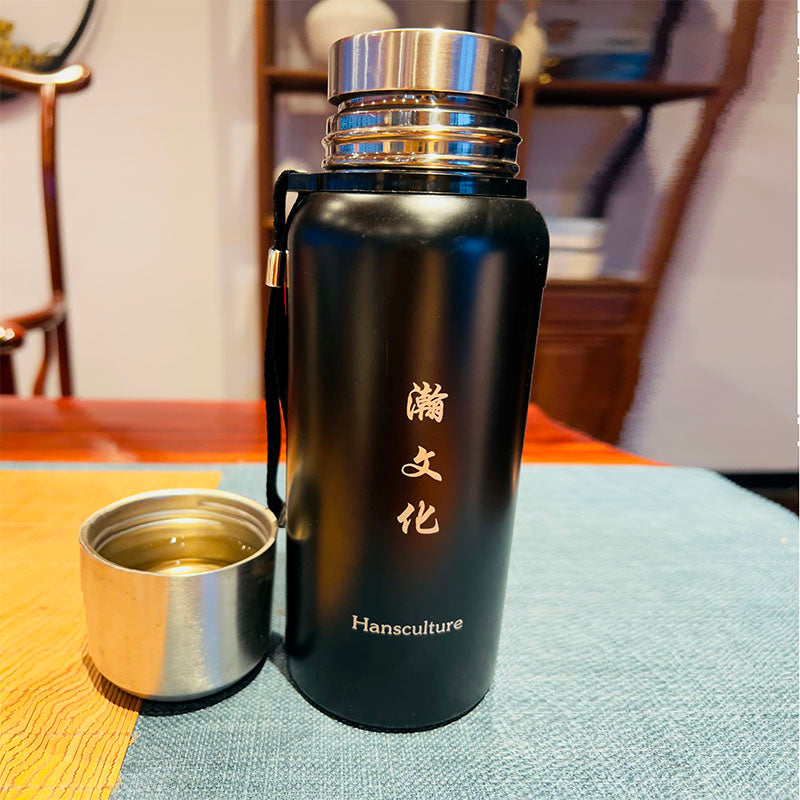 Hansculture 316 stainless steel cup tea water separation cup -thermal mug