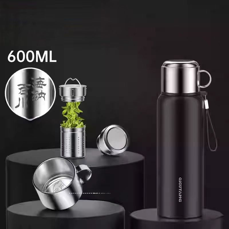 Hansculture 316 stainless steel cup tea water separation cup -thermal mug