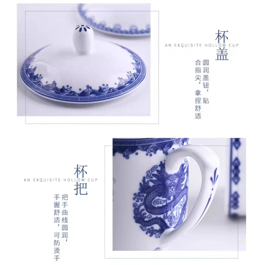 Exquisite Porcelain (Linlong Porcelain) Mug for office