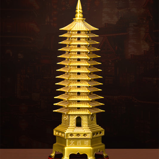 Wenchang Tower, brass