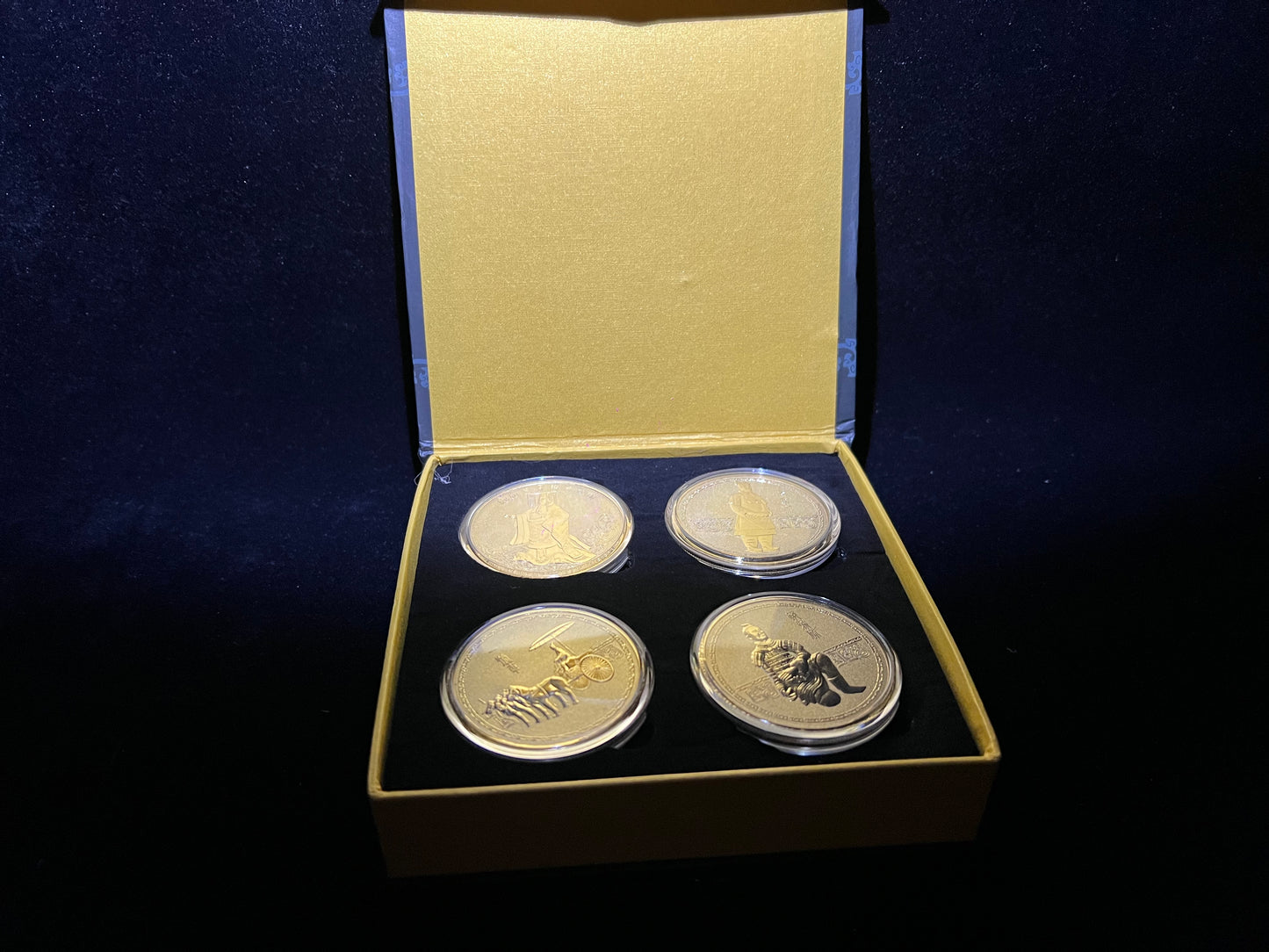 Terra-Cotta Warriors Ceremony Coins 4 Pieces