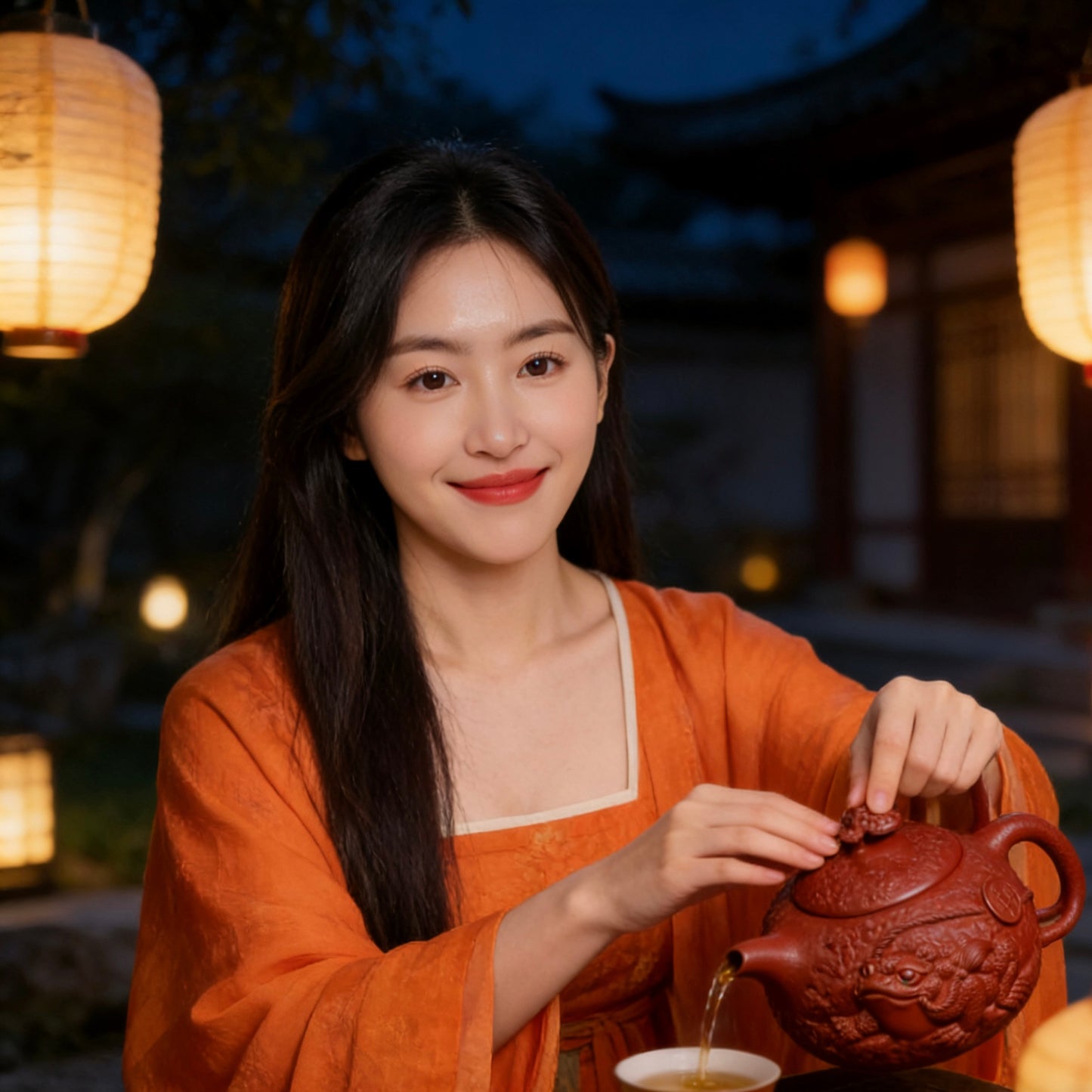 Handcrafted authentic Yixing teapot made from original Dahongpao clay. Features the lucky Jin Chan (money toad) design. Perfect for gongfu tea, daily use, and gifting.