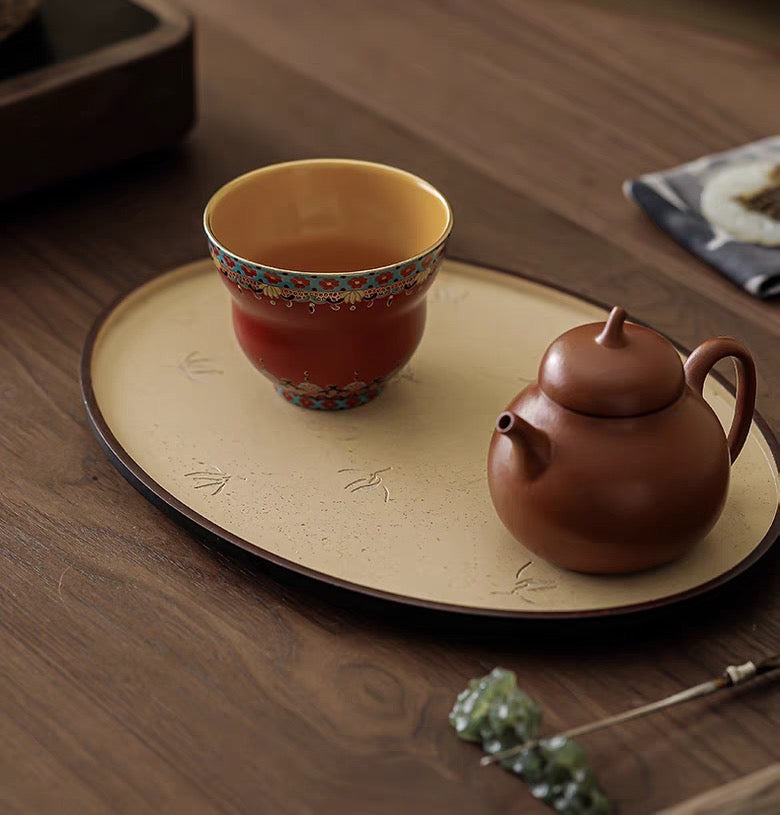 Dun Huang Mogao Grottoes Design Red Cup