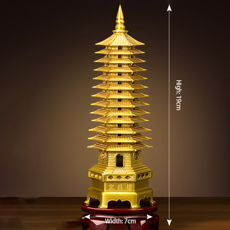 Wenchang Tower, brass