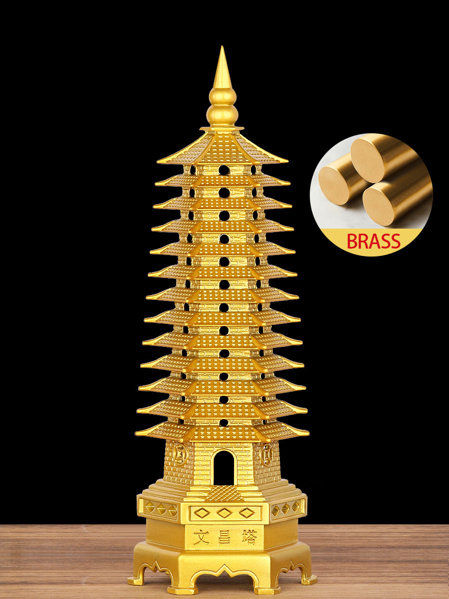 Wenchang Tower, brass