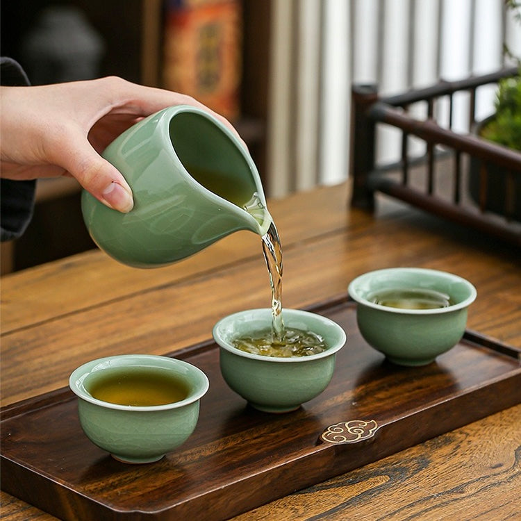 Ge Kiln Tea Set Gift Box | Beginner Friendly Chinese Tea Set
