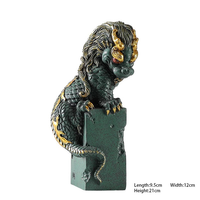 Forbidden City Dragon Ornament