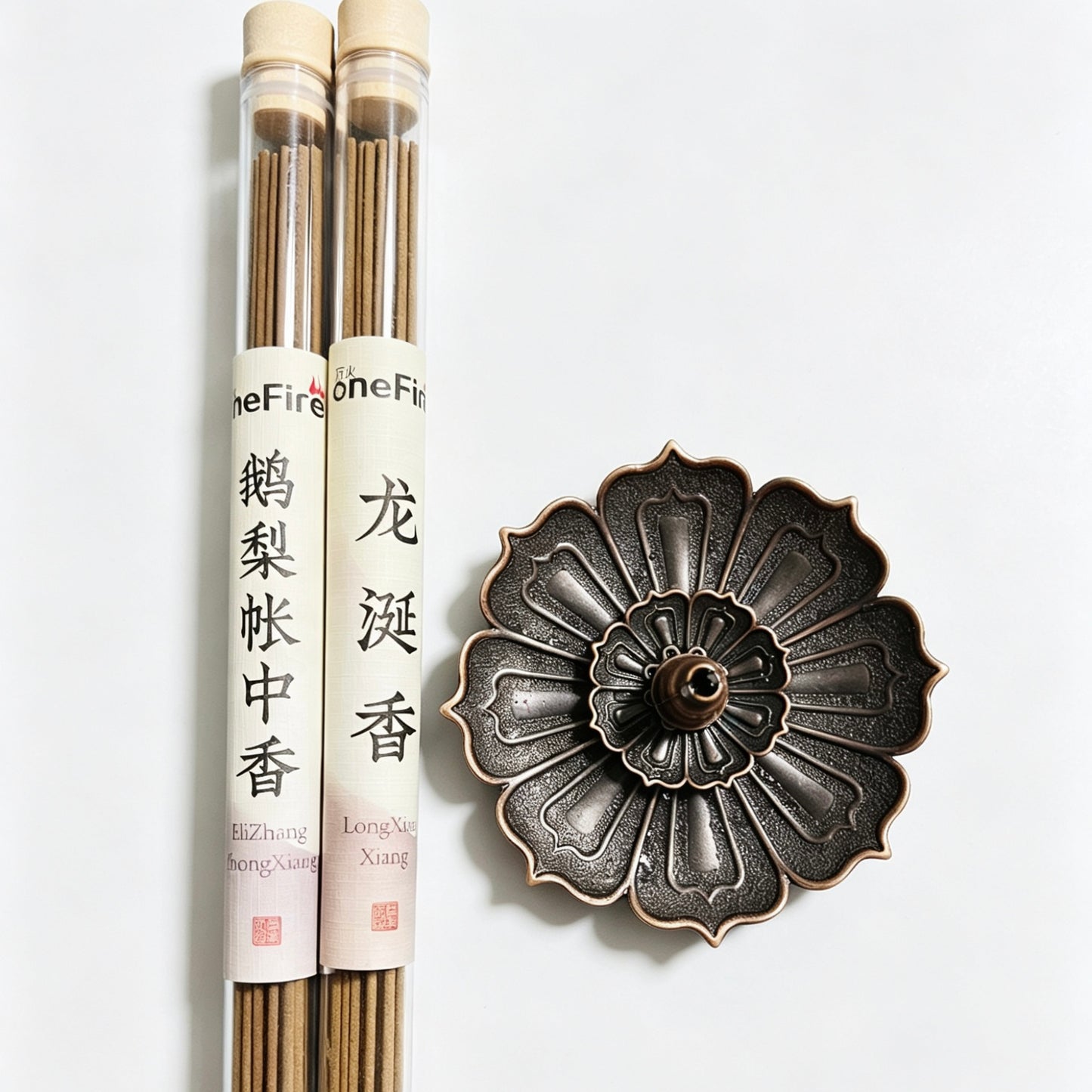 Handcrafted Goose Pear Bedchamber(Romance )& Ambergris Dragon Incense Sticks—Two legendary scents, one curated collection.