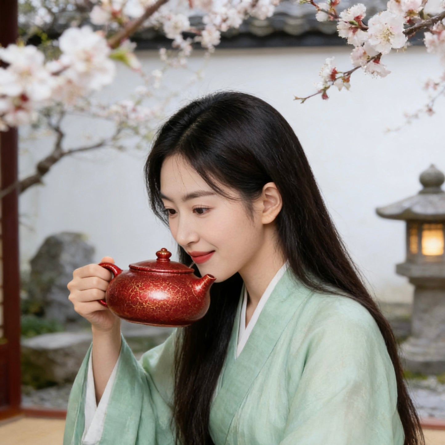 Premium Yixing Zisha Teapot: Handcrafted Hanjiang Hu with Shell-Firing Glaze