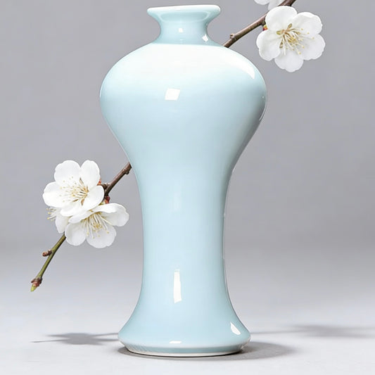 Longquan Celadon "Mei Ren Zui" Vase – Chinese Style Home Decor