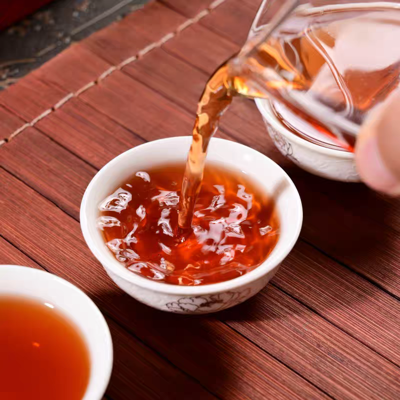 Aged Puer Tea 10 Year - Kongzi Ripe Pu'er Loose Leaf from Yunnan China