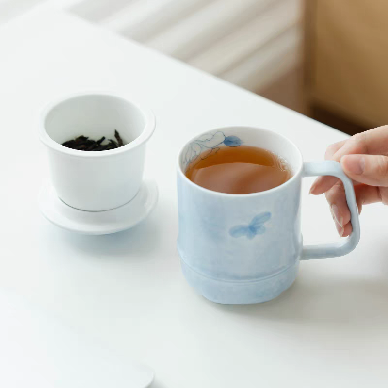 Dreamy Blur Butterfly Mug for Making tea in Office